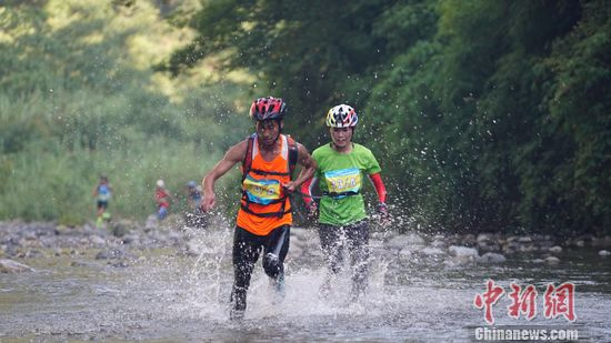 15全国溯溪大赛金沙举行 25支队伍参赛|景区|旅游