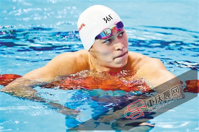 关注喀山游泳世锦赛 只差0.06秒 孙杨痛失 200