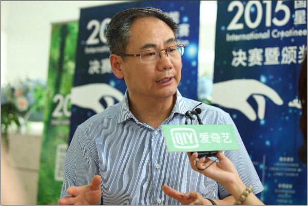 　　新松总裁曲道奎博士接受媒体采访