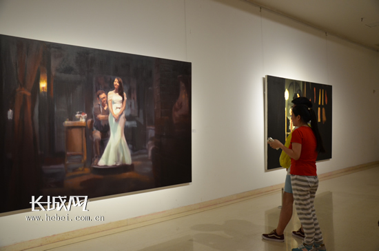 何汶玦当代绘画巡展 首站在石家庄美术馆展出