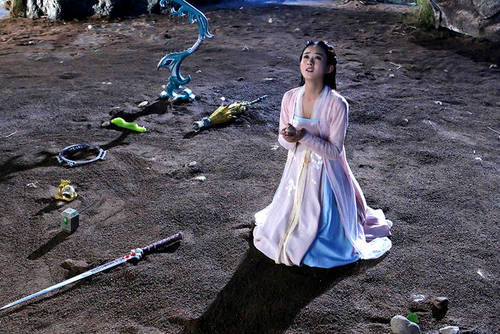 古装仙侠剧《花千骨》 赵丽颖眼技惊人|编剧