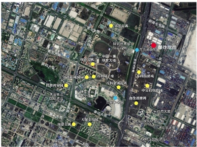 天津滨海爆炸地点3公里内超11处住宅区|万科|