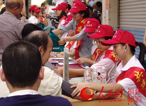 “全民共创”社区志愿服务在长泰广泛深入