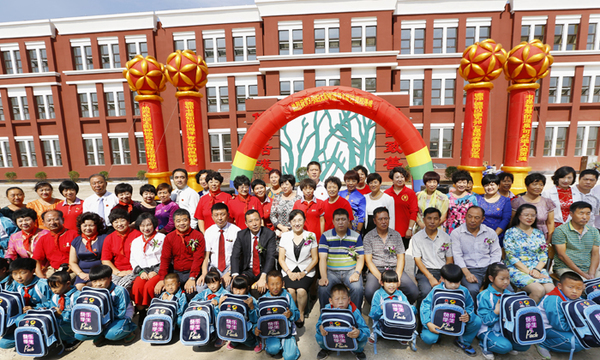 辽宁河北江苏三家德邻书屋落成启用|小学|孩子