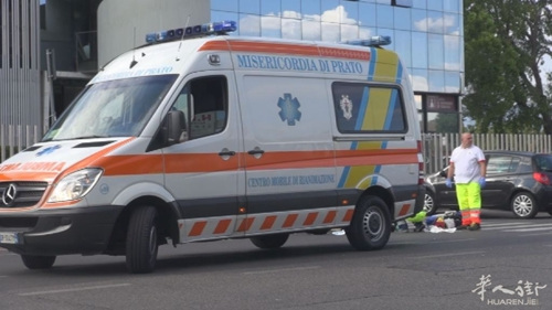 意大利普拉托一名华人女子骑车被撞身亡(图)|撞