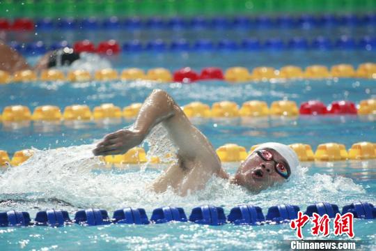 创29项世界纪录 全国第九届残运会游泳比赛成