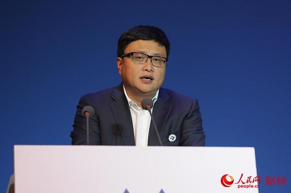 兰州科天集团董事长戴家兵（人民网 王子候摄）