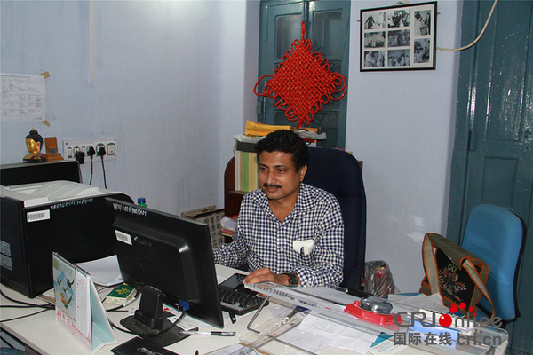 印度国际大学中国学院现任院长阿维杰特