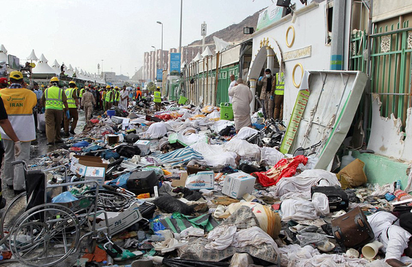 沙特朝觐者<em>踩踏事故</em>已致717人死(组图)|朝觐者