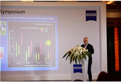 演讲人：德国图宾根大学眼科研究学院FrankSchaeffel教授