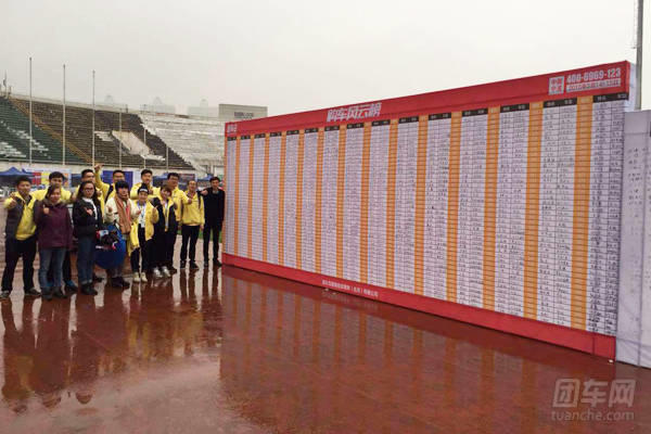 （团车网宁波站往届团车会 购车风云榜）