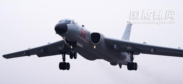 中国空海军多型战机参加利剑 2015演习(图)|