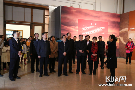 开展仪式现场。长城网 姜博瀚 摄