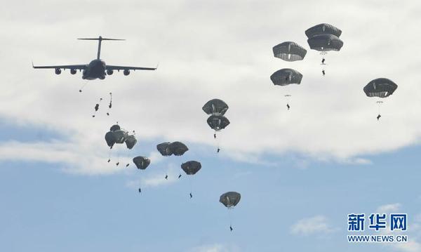 北约在西班牙举行陆空联合军演(高清)|演习|美军