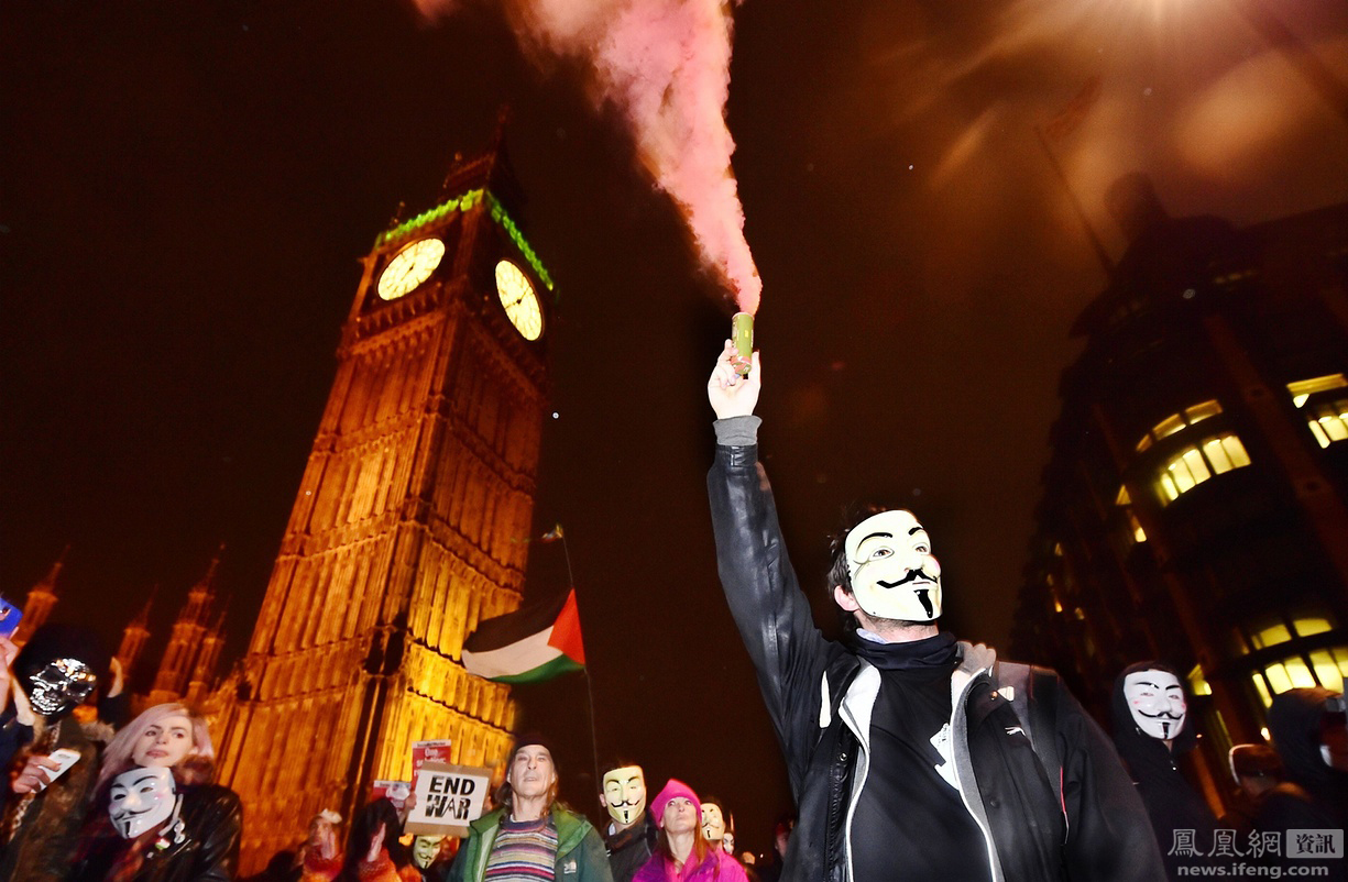 伦敦街头大骚乱