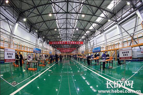 高铁工匠唐山论剑 中车首届职业技能竞赛在唐