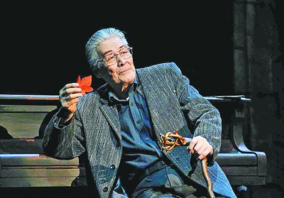 蓝天野《冬之旅》 融化了冰冷的心|戏剧|曹禺_凤凰娱乐