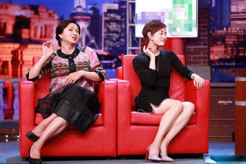 孙俪做客《金星秀》 搞笑模仿金星表情逗比|孙