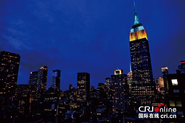 纽约帝国大厦将为迎接农历猴年进行灯光展示