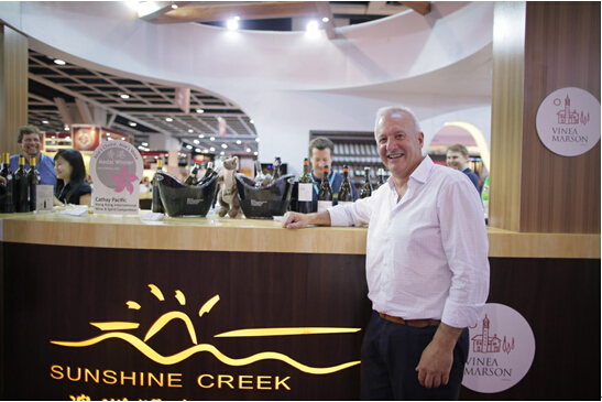 (阳光酒庄首席酿酒师Mario Marson)