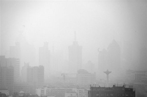 "大雪"节气 河北大部地区雾和霾天气持续
