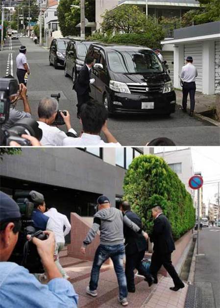 山口组例会现场（网页截图）