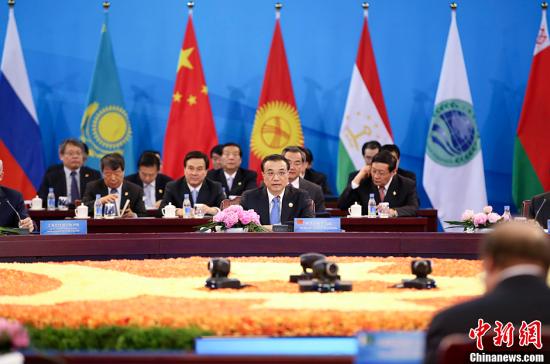 李克强推进六大平台 织密上合组织合作网络|合