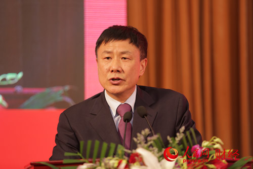 国家发改委学术委员会秘书长 张燕生（人民网王子侯 摄）