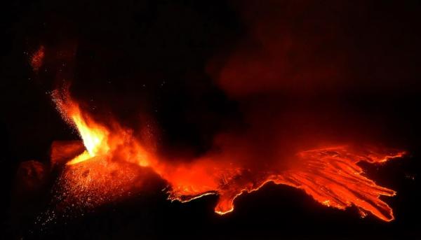 8、意大利 埃特纳火山