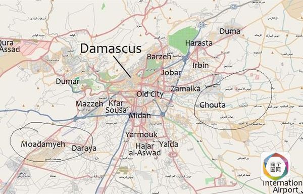 姑塔区(Ghouta)。