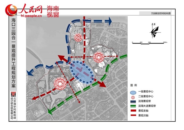 三园规划空间结构图