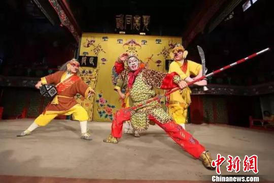 绍兴柯岩风景区猴王艺术展 绍宣提供