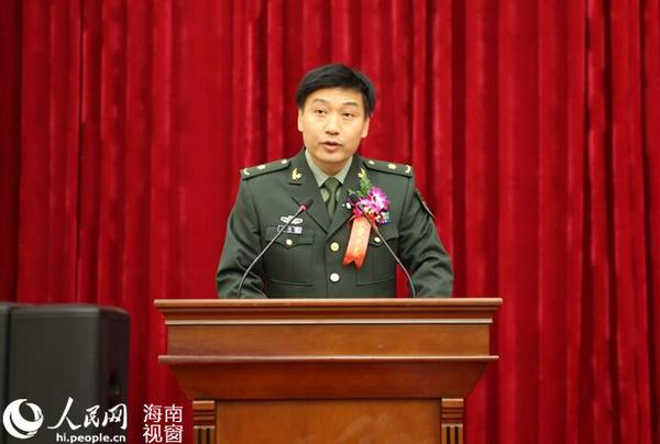 获奖代表中国人民解放军总医院海南分院杜晓辉发言