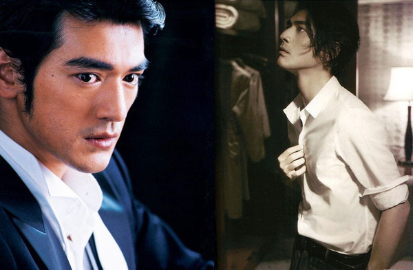 吴宇森说,金城武露出三分之二的侧脸会非常性感。