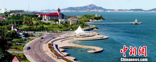 烟台滨海观光路一角。(资料图) 严轩 摄