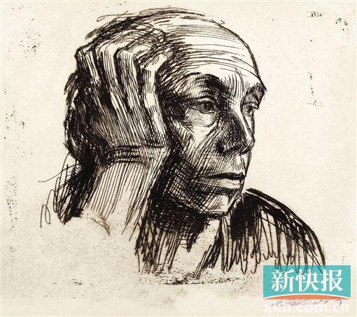 ■珂勒惠支自画像