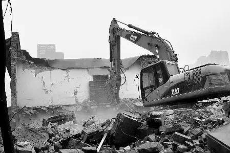  国棉三厂拆迁的居民楼