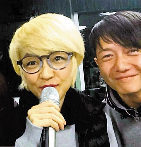 陈慧娴与邝祖德（资料图片）