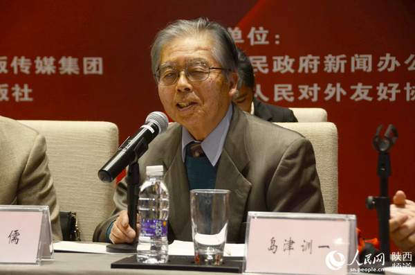 《我们彼此还不太懂》的作者，来自日本的岛津训一。高岗 摄