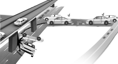  合肥 街头 惊现两车追逐  同撞桥墩致三死两伤|驾