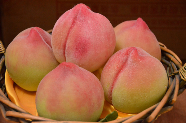 蜡果是以蜡为原料制作的果实模型。它采用传统手工工艺，经过十多道工序制作而成。不但可以制作苹果、梨、桃、香蕉、草莓、西红柿、柿子椒等水果蔬菜，还可以制作出各种糕点等食品。 人民网 尹星云摄