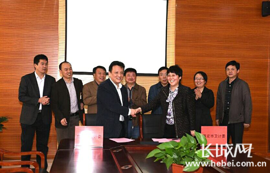 签约仪式。 肖建军 摄