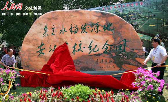 安江农校纪念园成为国家重点文物保护单位挂牌仪式2010年8月12日在湖南省怀化职业技术学院举行。中国工程院院士袁隆平、国家文物局局长单霁翔等为之揭牌。
