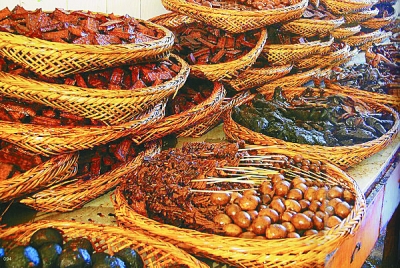 传统的武冈卤菜制品。