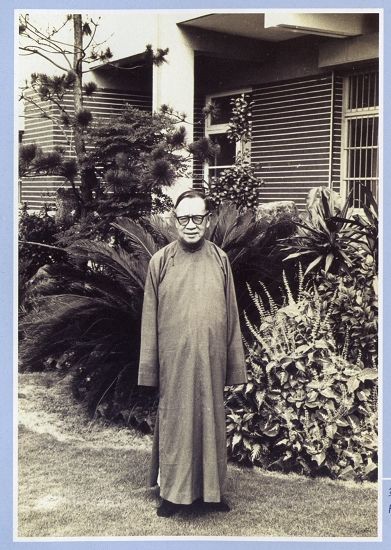 新亚书院第一任院长钱穆（任期1949年10月-1965年6月）