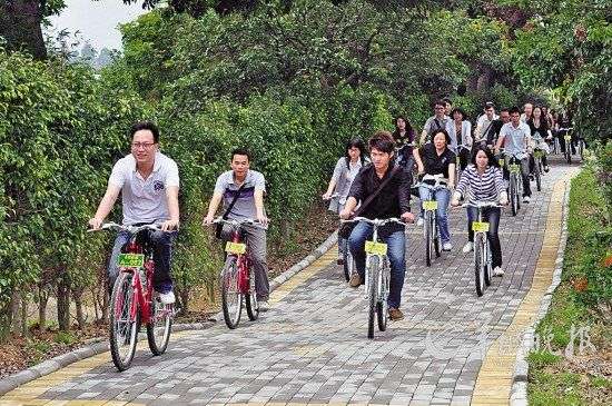 绿道骑游深玩广东 健身养生运动有去处_旅游频道_凤凰网
