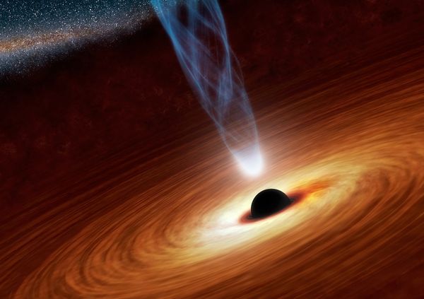 科学家发现怪兽黑洞旋转速度达宇宙极限(图