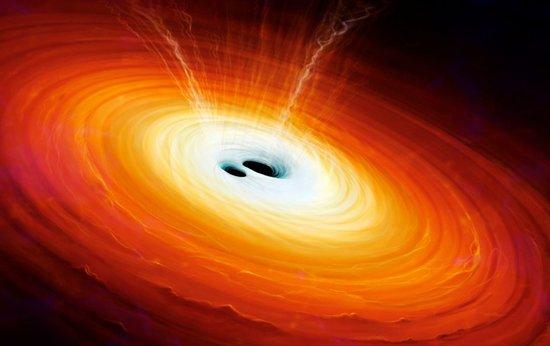 物质落入黑洞前产生高能射线耀斑