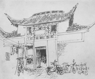 "对于创作这部《老扬州风景速写画法》的缘由,薛峰如此说道.