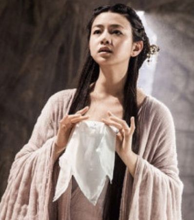 陈希妍版小龙女试妆照
